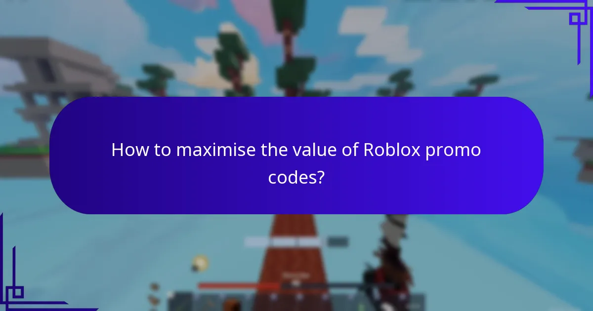 Which limited stock items are available through Roblox promo codes?
