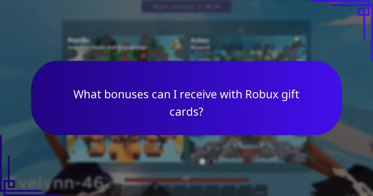 What are the risks or limitations of Robux gift card bonuses?